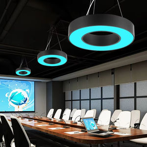 ホームオフィスのスーパーマーケットのための導かれた大きい六角形のペンダント照明器具の六角形のペンダントライト線形ライト - Product Image 5