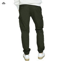 Pantalons cargo décontractés pour hommes, style streetwear, coupe ample
