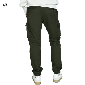 <span class=keywords><strong>Pantaloni</strong></span> sportivi da <span class=keywords><strong>uomo</strong></span> <span class=keywords><strong>pantaloni</strong></span> Cargo impilati Streetwear verde militare - Product Image 4