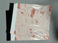 Sacs d'expédition en polyéthylène imperméables imprimés sur mesure avec fermeture autocollante pour les boutiques de vêtements et l'emballage d'expédition e-commerce
