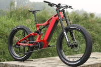 Vélo électrique tout-terrain DengFu E56 2026 avec moteur central BAFANG M620 1000W, batterie 1040Wh et pneus larges en carbone