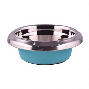 ชามสเตนเลสสำหรับสัตว์เลี้ยงแบบพกพาชามสำหรับสัตว์เลี้ยง - Product Image 1