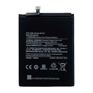 <span class=keywords><strong>BN54</strong></span> 3,85 V 5000mAh Batería recargable para teléfono celular para Xiaomi Redmi Note 9 Pro 9pro - Product Image 3