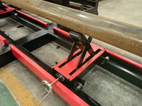 Machine de découpe plasma CNC automatique pour tubes en métal, acier inoxydable, aluminium, système de haute précision avec certification CE