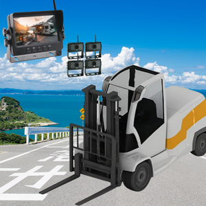 Bowe J2-W IPS 7-inch màn hình ahd1080p không dây phía sau máy ảnh Kit tầm nhìn ban đêm xe trở lại hệ thống giám sát xe tải hỗ trợ đảo chiều - Product Image 4