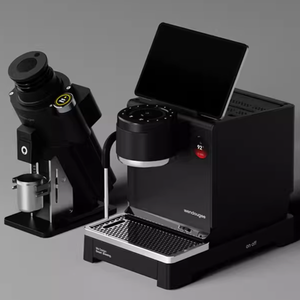 Cafetera Semiautomática Wendougee <span class=keywords><strong>LITA</strong></span> con Doble Caldera, Uso Doméstico Independiente, Control Eléctrico de Voltaje Variable - Product Image 4