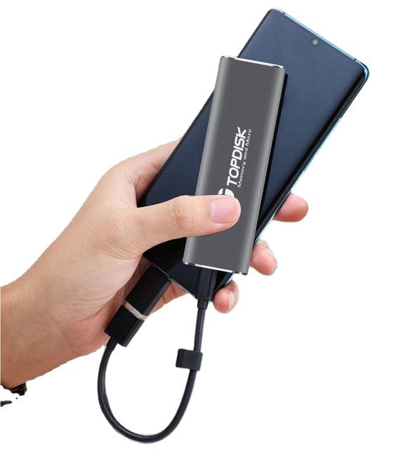 Topdisk PM30C New Type-C Factory Hard Drive Solid State Drive External Portable SSD 1TB 2TB