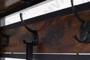 <span class=keywords><strong>Ingresso</strong></span> ad angolo dell'albero della Hall con <span class=keywords><strong>appendiabiti</strong></span> per scarpiera organizzatore per scarpiera con gancio per <span class=keywords><strong>appendiabiti</strong></span> per camera da letto dell'ufficio domestico - Product Image 5