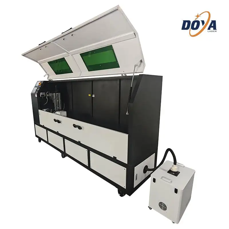 Máquina de limpeza a laser DOYA, limpador de tinta de rolo Anilox, limpador a laser para indústria de impressão flexográfica, rolo Anilox