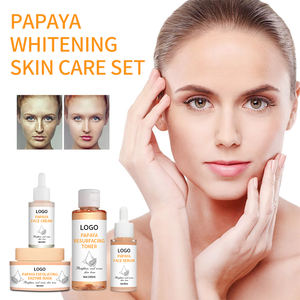 Kit Facial Personalizado, Crema Iluminadora, Limpieza de Poros, Exfoliación, Brillo Orgánico, Set de Cuidado de la Piel con Papaya - Product Image 5