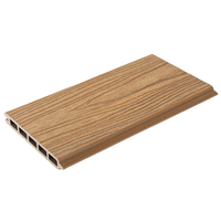 Planche de terrasse en composite WPC pour extérieur, résistante au glissement, revêtement en bois-plastique pour jardin, patio, terrasse
