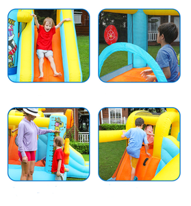 Château gonflable avec double toboggan, thème canard jaune, trampoline pour enfants, aire <span class=keywords><strong>de</strong></span> jeux pour fête d'anniversaire, lit <span class=keywords><strong>de</strong></span> saut - Product Image 6
