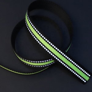 Polyester ngoài trời <span class=keywords><strong>Webbing</strong></span> chó cổ áo dây xích phản quang Pet Nylon <span class=keywords><strong>Webbing</strong></span> cổ áo cho chó - Product Image 3