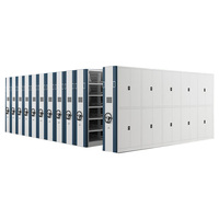 Système de compactage mobile électrique avec IA et localisation visuelle automatique en option, capacité de charge ultra-robuste pour la gestion immobilière et les bureaux