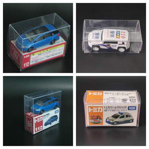 Caja de almacenamiento de modelo de coche de juguete Soporte de exhibición de escritorio de coche de aleación para niños Caja organizadora de modelo de coche de montaje transparente - Product Image 3