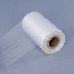 Plastic Film Roll Pe Clear Heat Shrink Film Pof Heat-Shrinkable Film For Bottles Packaging