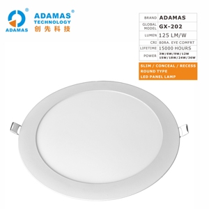 Adamas thương hiệu cao lumen <span class=keywords><strong>6W</strong></span> mỏng Bảng điều khiển dẫn đèn lái xe - Product Image 5