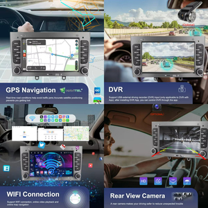 Radio de Coche Android Podofo de 7 Pulgadas, 4+64G, 2 Din, Estéreo para Coche, para Peugeot 408/308 T7, Carplay Inalámbrico/Android Auto, Carplay Universal ODM - Product Image 3