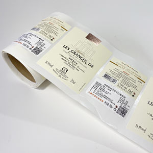 Etiquetas de marca para <span class=keywords><strong>botella</strong></span> de vino, paquete de <span class=keywords><strong>whisky</strong></span> personalizado, color rojo, <span class=keywords><strong>precio</strong></span> barato - Product Image 3