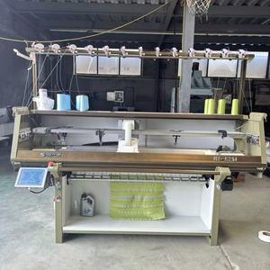 Col de <span class=keywords><strong>t</strong></span>-shirt professionnel POLO faisant la machine machine à tricoter plate informatisée tricot plat complet Jacquard - Product Image 6