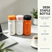 Mug de voyage isotherme en acier inoxydable à double paroi de 320 ml, motif dessin animé, anti-fuite, sans BPA, résistant à l'eau bouillante, vente en gros