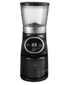 SuperGrind 버 커피 그라인더 전기 이동식 버 그라인더 부품-최대 10 컵 커피, 31 갈기 설정