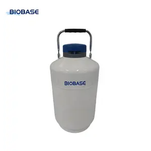 BIOBASE statik depolama sıvı azot tankı yüksek mukavemetli hafif alüminyum yapı sıvı azot tankı