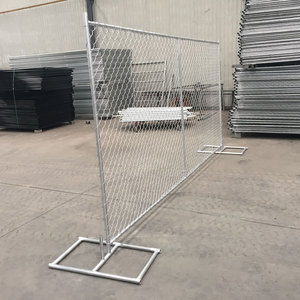 Bán buôn Mỹ tiêu chuẩn 6ft x 12ft mạ kẽm Chuỗi liên kết xây dựng tạm thời hàng rào Panels - Product Image 3