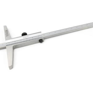 Calibrador de Profundidad Asimeto 321-20-2, 0-500 mm, Alta Precisión, Resolución de 0.02 mm, Calibrador de Profundidad de Acero Inoxidable Tipo Dial - Product Image 2