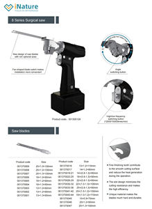 Per uso medico ortopedico trapano chirurgico oscillante lame in acciaio inox osso ortopedico sega e trapano - Product Image 4