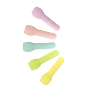 Chất lượng cao Phân hủy sinh học đôi món tráng miệng Scoop Tutti Frutti giấy dùng một lần Ice Cream Mini Spoon cho Gelato 6oz - Product Image 3