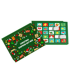 Caja de Cartón Magnética de Lujo para <span class=keywords><strong>Navidad</strong></span>, Caja de Papel Plegable Ecológica para Chocolates, Dulces y Embalaje de Regalos Navideños - Product Image 1