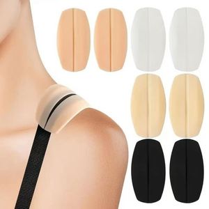 Almohadillas de Silicona para Tirantes de Sujetador, Protectores de Hombro Antideslizantes, Suaves y Flexibles, Alivio del Dolor - Product Image 1