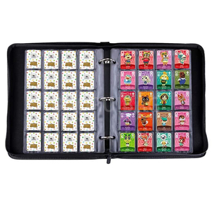 Carpeta de <span class=keywords><strong>Tarjetas</strong></span> con Bolsillos Pequeños Compatible con Mini <span class=keywords><strong>Tarjetas</strong></span> Amiibo de Animal Crossing, Etiquetas NFC y <span class=keywords><strong>Tarjetas</strong></span> de Juego - Product Image 5