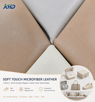 Cuir synthétique PU grain Napa écologique, résistant à l'abrasion, microfibre douce au toucher 0,7 mm, pour boîtes cadeaux et sacs