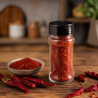 3000-4000 SHU Piments rouges séchés au soleil de qualité supérieure, doux, naturels, en flocons, Gochugaru