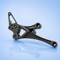 Support de moto en aluminium OEM 6061-T6, composant usiné CNC de précision pour moto de course
