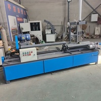 Machine de polissage de surface intérieure de tubes ronds pour l'élimination des traces d'oxyde et des traces de tréfilage sur les tuyaux et fils en fer, cuivre et alliage d'aluminium