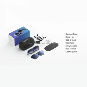 <span class=keywords><strong>Gafas</strong></span> Inteligentes 3D Rokid Max AR, Micro OLED, Pantalla Máxima <span class=keywords><strong>de</strong></span> 215 Pulgadas, Campo <span class=keywords><strong>de</strong></span> Visión <span class=keywords><strong>de</strong></span> 50 Grados, para Teléfonos/Switch/<span class=keywords><strong>PS5</strong></span>/Xbox/PC <span class=keywords><strong>VR</strong></span>, Todo en Uno, Nuevo - Product Image 2