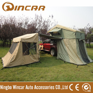 <span class=keywords><strong>Campeggio</strong></span> all'aperto Ultimate Overland Equipment 4WD Car Roof Tent Top con lucernario - Product Image 4