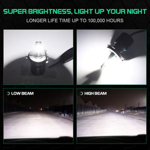 Novsight Seúl Y1919 h7 h13 h4 10000 lumen sin ventilador 9005, 9006 piezas de luces del coche led bombillas de los faros - Product Image 6