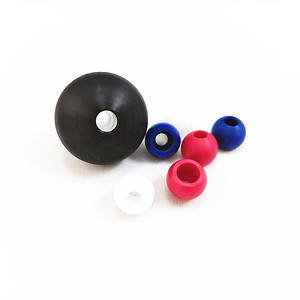 Bolas de Nylon Sólidas Personalizadas Resistentes ao Desgaste de 28mm 28.5mm em Cores Preto Vermelho Azul com Furos - Product Image 3