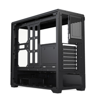 Gabinete de PC para Juegos E ATX Full Tower, Compatible con 9 Ventiladores, Refrigeración Líquida de 360 mm, Ventana Lateral de Vidrio Templado, Chasis de Computadora en Stock