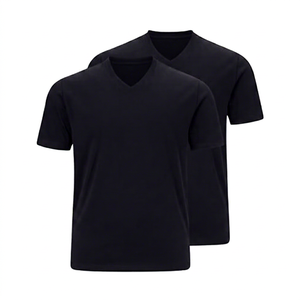 Camiseta de punto para hombre, holgada, transpirable, de secado rápido, manga corta, para entrenamiento deportivo, informal, para actividades al aire libre, ropa deportiva, para gimnasio - Product Image 1