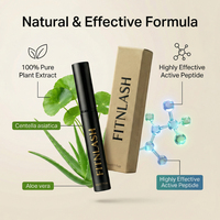 Sérum stimulant la croissance des cils à l'huile de ricin naturelle, végétalienne et biologique, hydratant, sans prostaglandine, vente en gros, marque privée