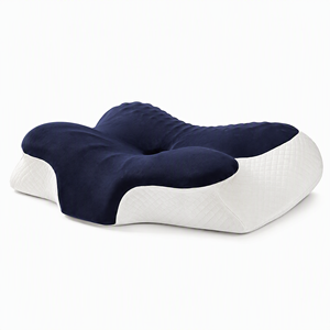 Almohada Ortopédica Moderna para Dormir, con Forma de Mariposa, para Dormir de Lado, Anti-Ronquidos, <span class=keywords><strong>Cervical</strong></span>, de Espuma Viscoelástica - Product Image 4