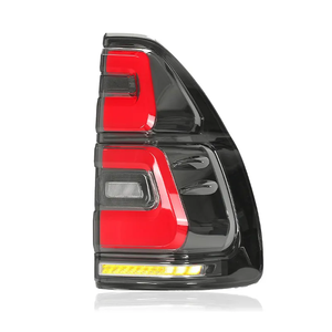 YBJ - Nuevas <span class=keywords><strong>Luces</strong></span> Traseras <span class=keywords><strong>LED</strong></span> para Automóviles, para Prado FJ120 2003-2009, Luz de Freno Dinámica, 6000K, 6000 Lúmenes - Product Image 3