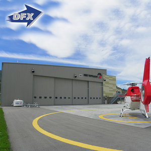 Hangar de helicóptero de estructura de acero para Taller de metal prefabricado de diseño moderno para <span class=keywords><strong>edificio</strong></span> de <span class=keywords><strong>oficinas</strong></span> disponible para la <span class=keywords><strong>venta</strong></span> - Product Image 4