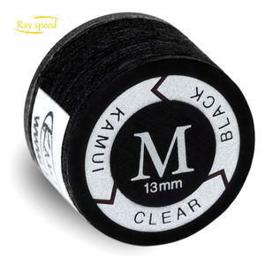 Rayspeed готов к отправке 14 мм м черный наконечник Камуи с прозрачным наконечником бильярдного кия аксессуары - Product Image 1