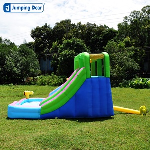 Maison <span class=keywords><strong>gonflable</strong></span> <span class=keywords><strong>gonflable</strong></span>, château <span class=keywords><strong>gonflable</strong></span>, <span class=keywords><strong>piscine</strong></span> <span class=keywords><strong>avec</strong></span> escalade, Double glissière pour enfants, offre spéciale - Product Image 4